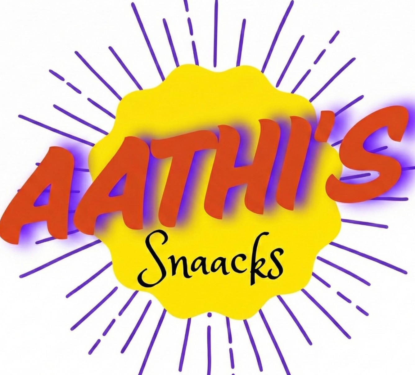Aathi's Snaacks — Traditional Indian Snack House Logo